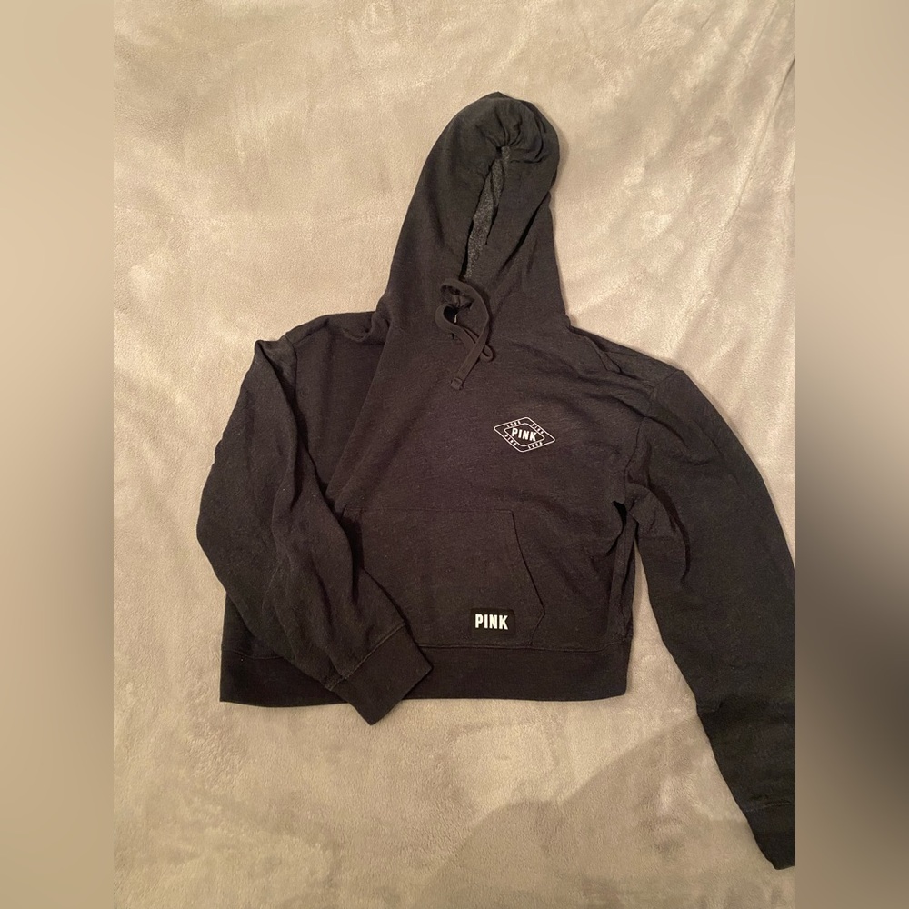 VS PINK cropped hoodie